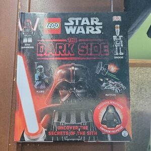 Lego Star Wars Black & Red "The Dark Side" Book